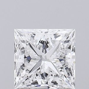 1.55-Carat Princess Shape Lab Grown Diamond