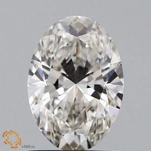 1.1-Carat Oval Shape Lab Grown Diamond