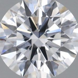 0.56-Carat Round Shape Lab Grown Diamond