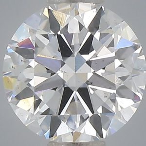 0.58-Carat Round Shape Lab Grown Diamond