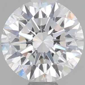 0.55-Carat Round Shape Lab Grown Diamond