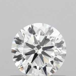 0.53-Carat Round Shape Lab Grown Diamond