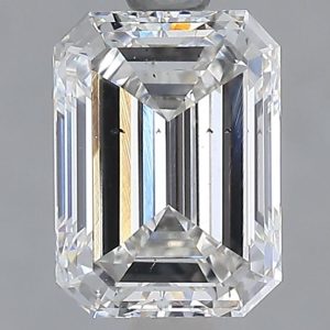 1.6-Carat Emerald Shape Lab Grown Diamond