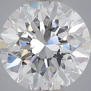 0.56-Carat Round Shape Lab Grown Diamond