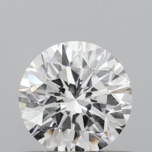 0.64-Carat Round Shape Lab Grown Diamond