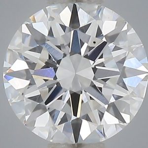 0.59-Carat Round Shape Lab Grown Diamond