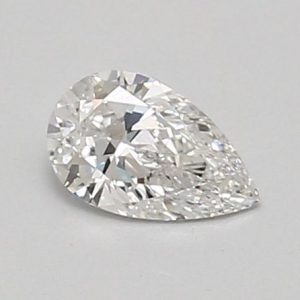 0.39-Carat Pear Shape Lab Grown Diamond
