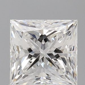 0.91-Carat Princess Shape Diamond