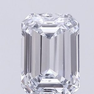 0.34-Carat Emerald Shape Lab Grown Diamond