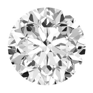 0.37-Carat Round Shape Lab Grown Diamond