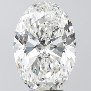 5.06-Carat Oval Shape Lab Grown Diamond