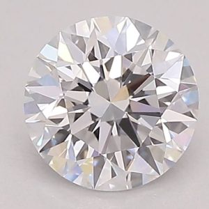 0.59-Carat Round Shape Lab Grown Diamond